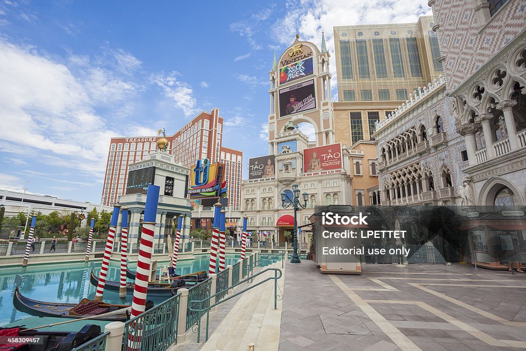 O Las Vegas Veneza - Royalty-free Casino Foto de stock