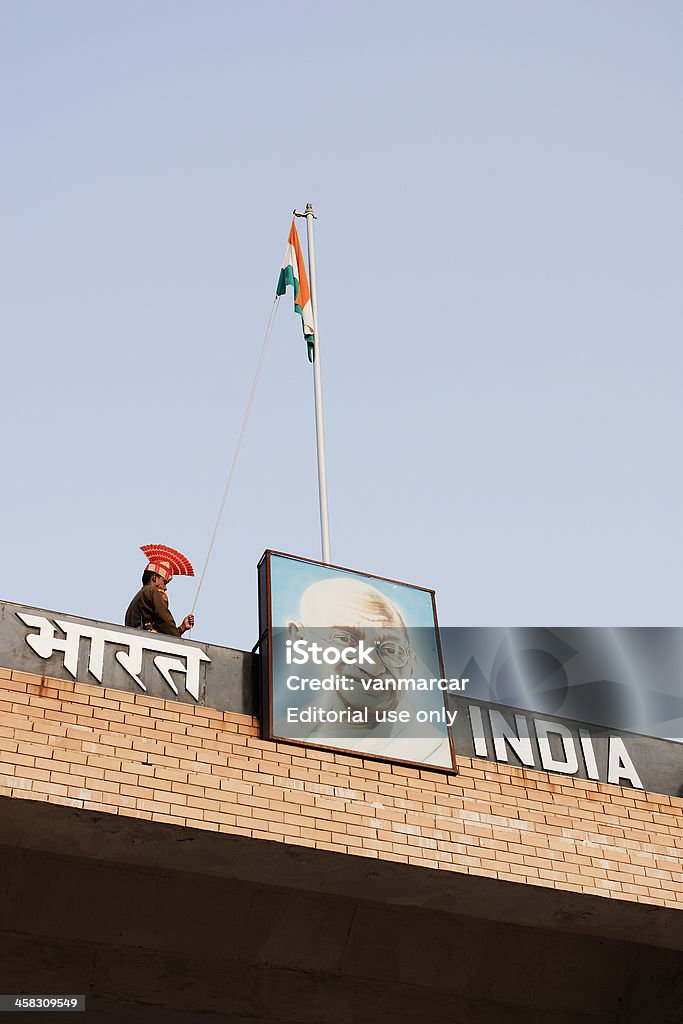 La India, el Pakistán frontera - Foto de stock de Adulto libre de derechos