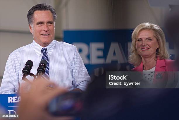 Foto de Romney No Colorado e mais fotos de stock de Votar - Votar, Ann Romney, Colorado Springs