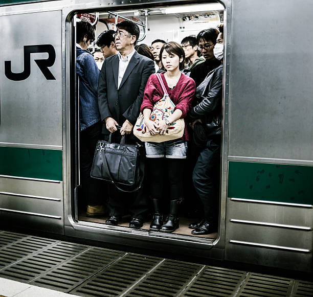 Tokyo Subway Japan Stock Photo - Download Image Now - Subway, Tokyo -  Japan, Crowd of People - iStock