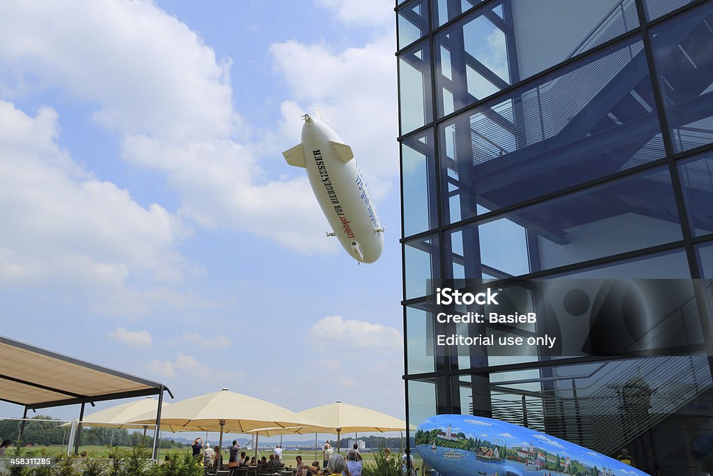 Zeppelin in Friedrichshafen - Lizenzfrei Bauwerk Stock-Foto