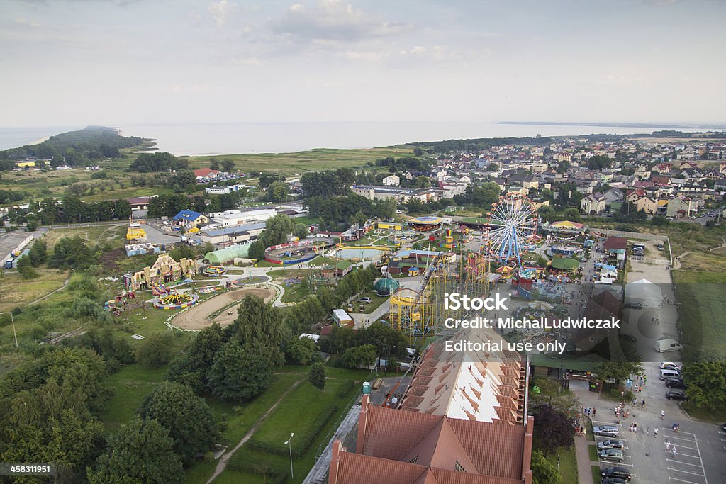 Panorama of Wladyslawowo ,ポーランド - カラー画像のロイヤリティフリーストックフォト