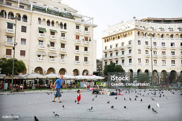 Saloniki - zdjęcia stockowe i więcej obrazów Architektura - Architektura, Aristotelous Square, Bez ludzi