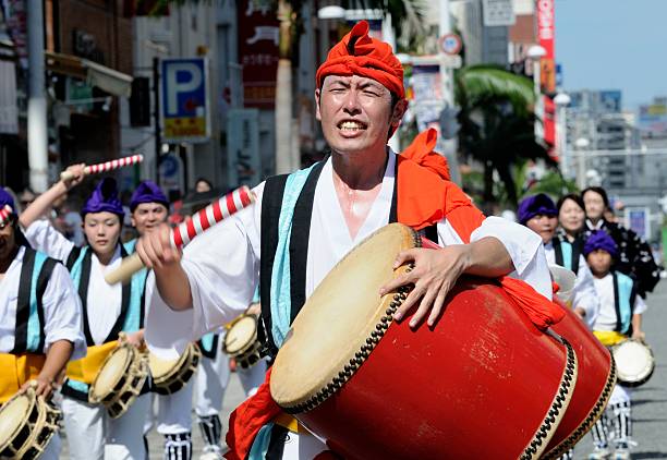 Tokyo- May 12 2024: the crowd move the sedan chair in Motomishima Shrine Grand Festival in Arakawa, Tokyo. The joint procession of portable shrines from each of the clans and town councils passing in front of Shrine