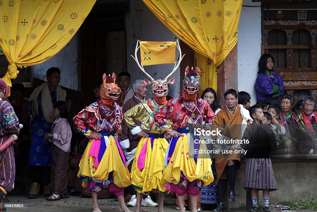 Bhutan, Haa - Foto stock royalty-free di Abbigliamento