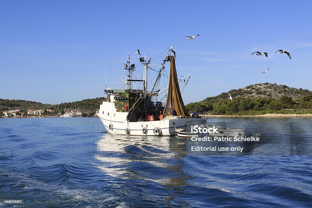 Fischkutter - Lizenzfrei Adriatisches Meer Stock-Foto
