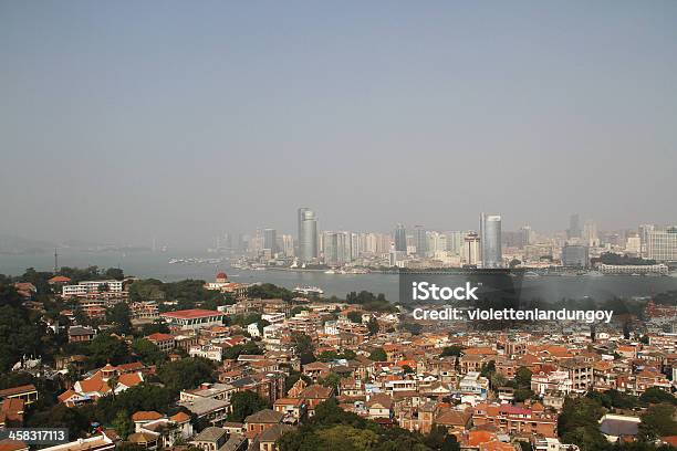 View Of Xiamen From Gulangyu Stock Photo - Download Image Now - Architecture, Asia, Building Exterior
