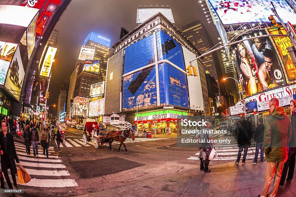 Times Square New York City - Foto stock royalty-free di Adulto