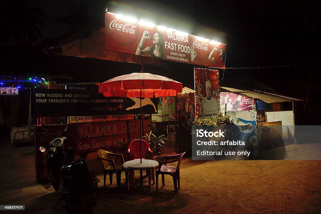 Nuit Goan Shack - Photo de Aliment libre de droits
