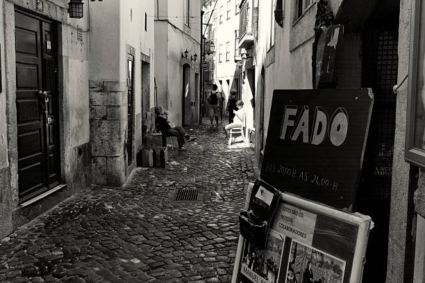Fado in Lisbon stock photo