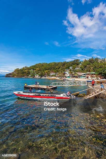 Foto de Puerto Galera Barco De Mergulho Filipinas e mais fotos de stock de Barco de Turismo - Barco de Turismo, Camarão - Animal, Camarão Estalo