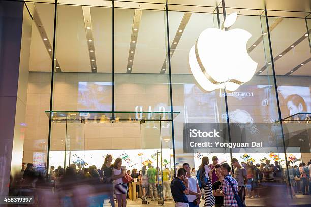 Apple Store Na Nanjing Road - zdjęcia stockowe i więcej obrazów Apple Store - Apple Store, Azja, Azja Wschodnia