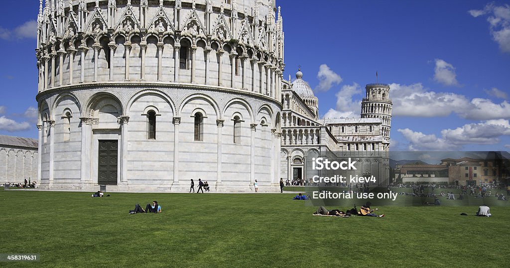 Campo dei miracoli, Pisa - Zbiór zdjęć royalty-free (Architektura)