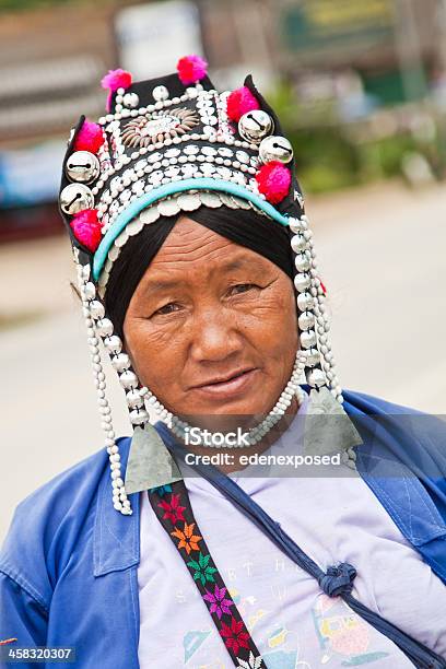 Karen Hill Tribe Woman Stock Photo - Download Image Now - Adult, Adults Only, Community