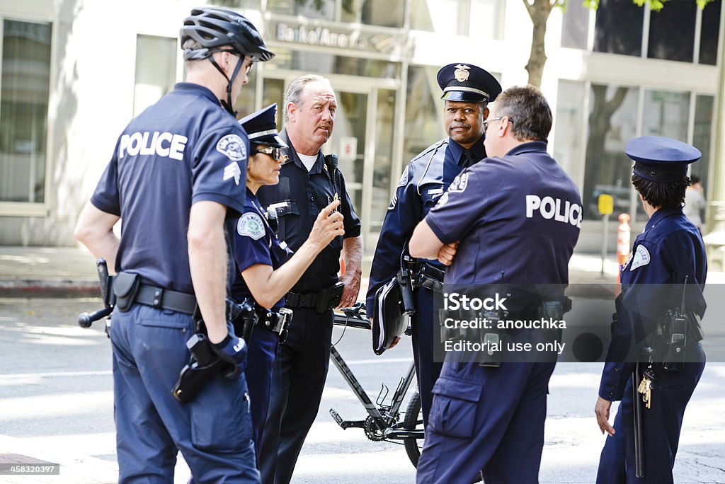 ロサンゼルスの警察 - 警察のロイヤリティフリーストックフォト