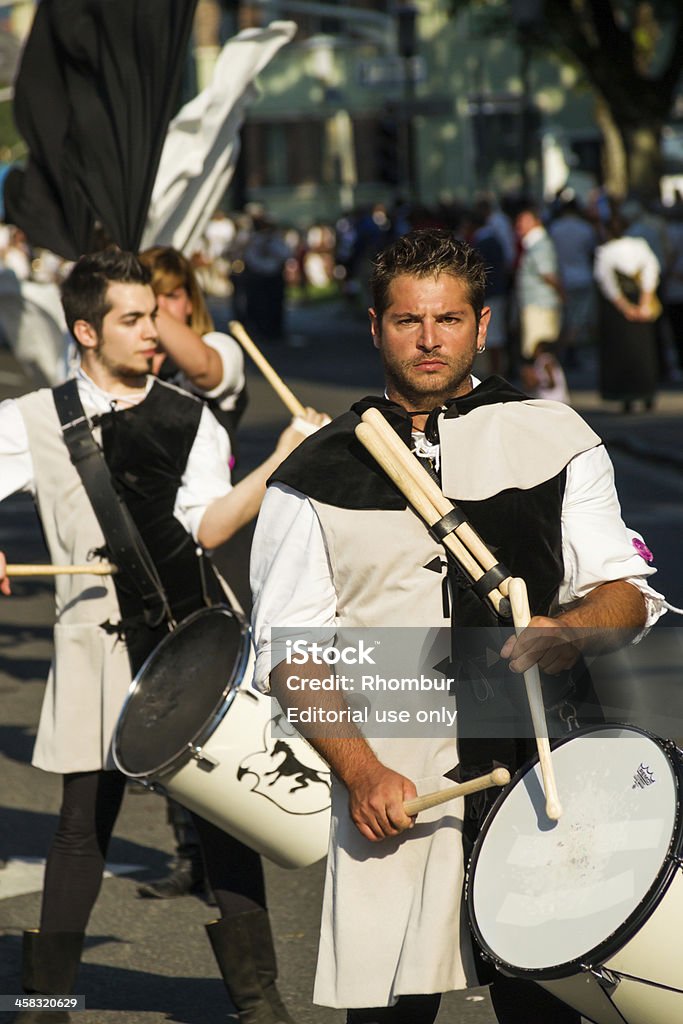 Baterista nas ruas - Royalty-free Parque de Diversões - Evento de Entretenimento Foto de stock