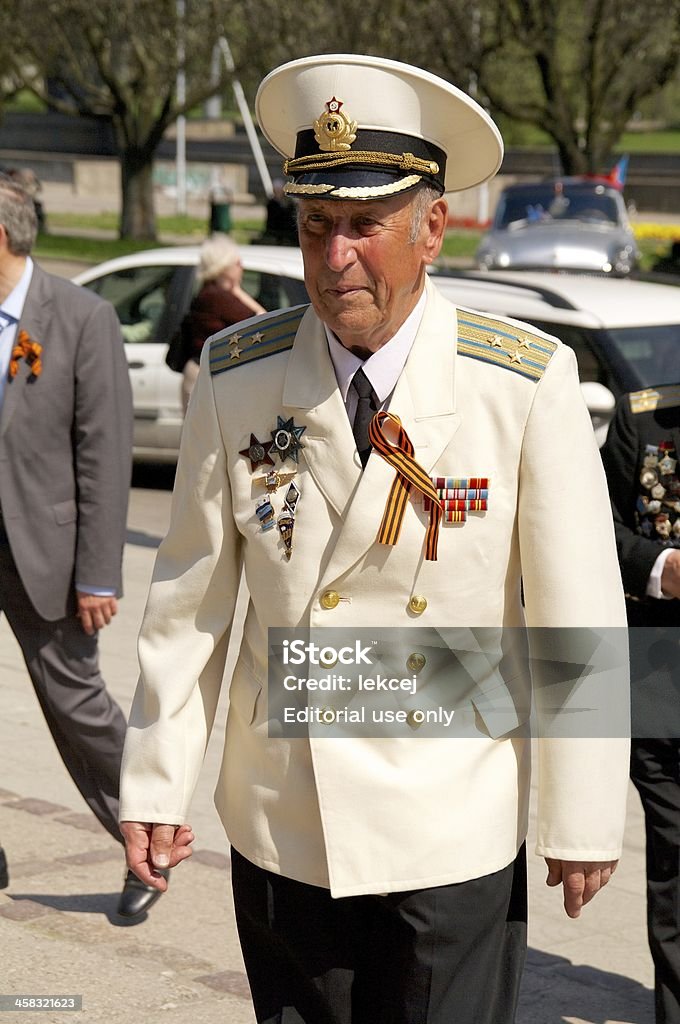Veterano de guerra da Segunda Guerra Mundial - Royalty-free Adulto Foto de stock