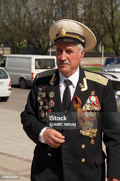 Foto de Veterano Da Segunda Guerra Mundial e mais fotos de stock de Adulto - Adulto, Antiga União Soviética, Dia V