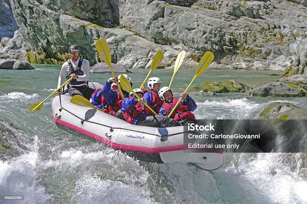 Rafting - Foto stock royalty-free di Acqua