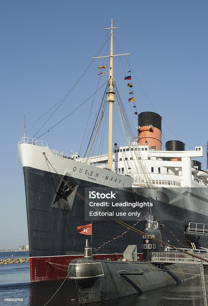 Queen Mary et le Scorpion - Photo de Bateau de voyageurs libre de droits