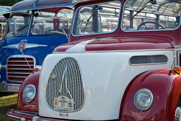 Mercedes-Benz W189 model 300 or Type 300d four-door luxury tourer limousine. The car is on display during the 2017 Classic Days event at Schloss Dyck.