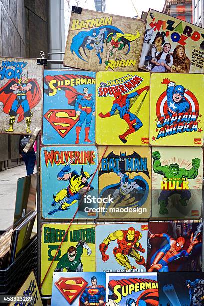 Os Superheróis - Fotografias de stock e mais imagens de Banda desenhada - Produto Artístico - Banda desenhada - Produto Artístico, Spider-Man, Hulk - Superhero