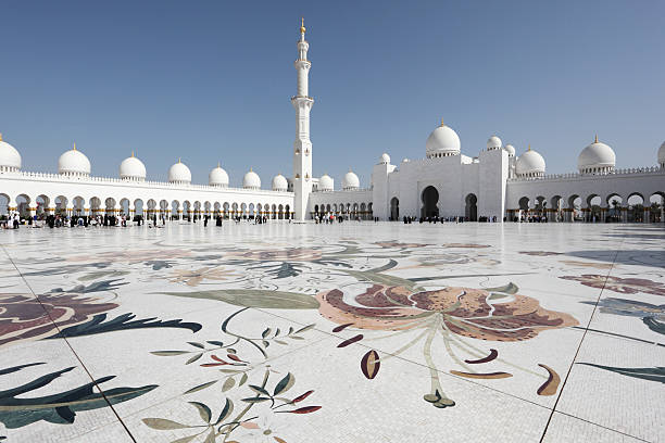 셰이크 자이드 사원, 아부다비 - minaret international landmark national landmark sheikh zayed mosque 뉴스 사진 이미지