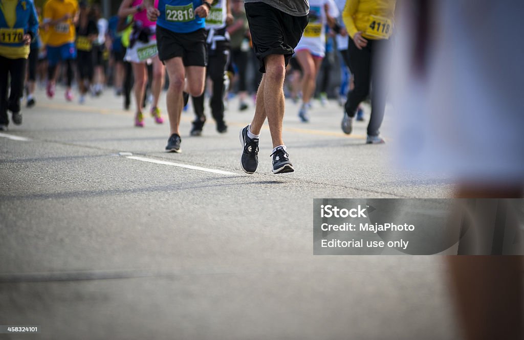 2013 Vancouver Sun Run - Zbiór zdjęć royalty-free (Maraton)