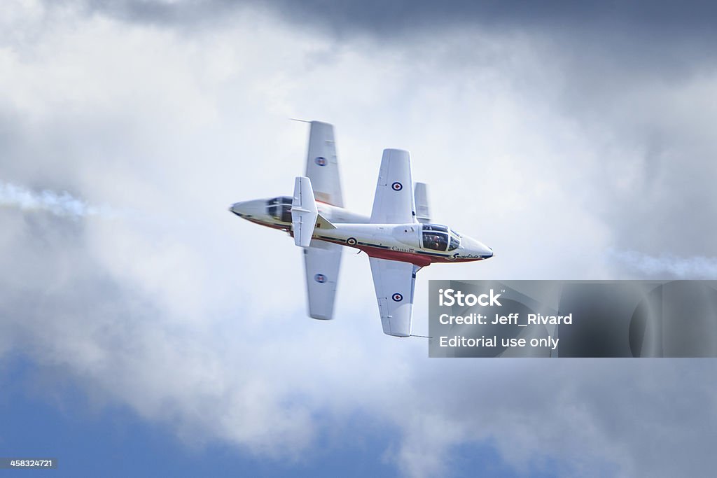 Canadian neve Show - Foto de stock de Snowbirds - Air Squadron royalty-free