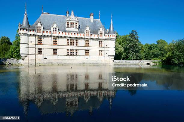 Foto de Azayle Rideau e mais fotos de stock de Arcaico - Arcaico, Arquitetura, Azay-le-Rideau