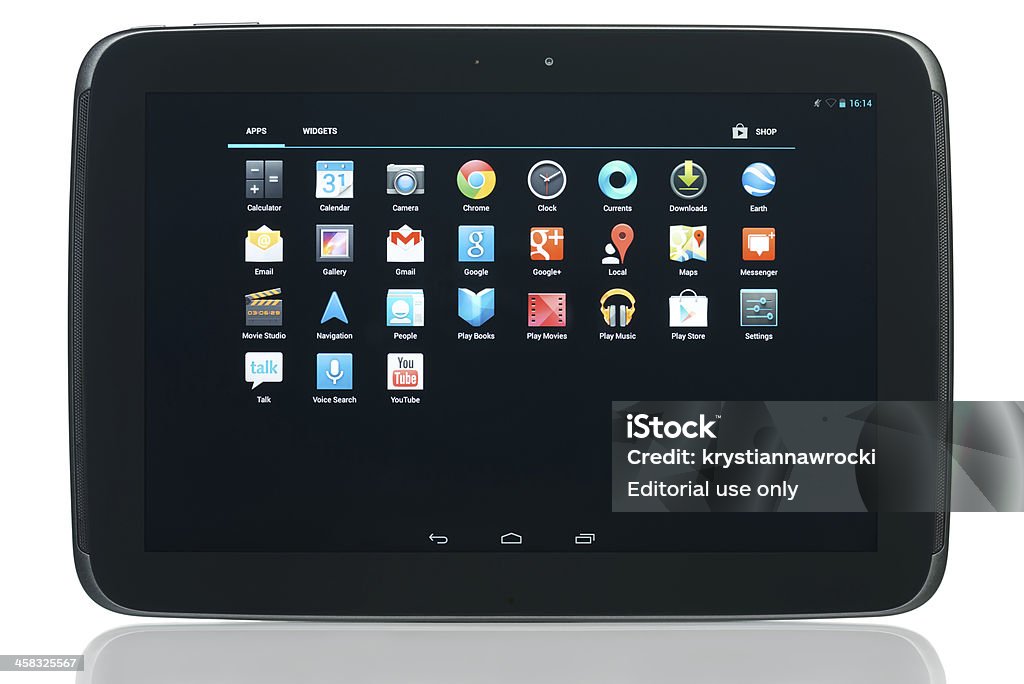 Google Nexus 10 - Foto stock royalty-free di Accessorio personale