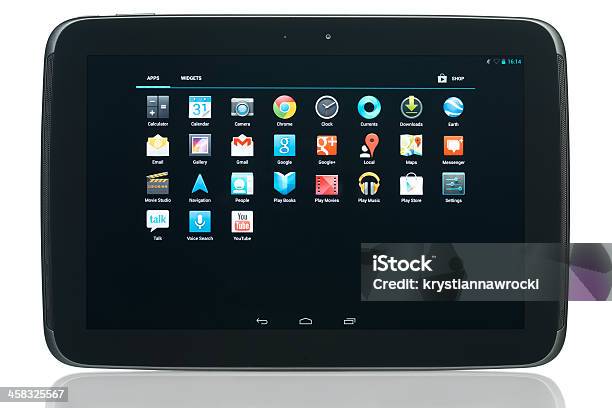 Google Nexus 10 - zdjęcia stockowe i więcej obrazów Akcesorium osobiste - Akcesorium osobiste, Bez ludzi, Białe tło