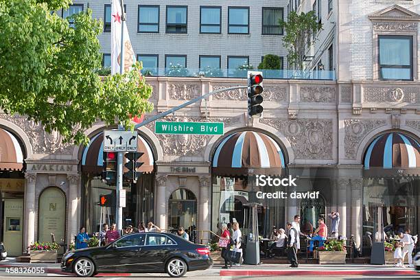 Beverly Wilshire Hotel - Fotografie stock e altre immagini di Regent Beverly Wilshire Hotel - Regent Beverly Wilshire Hotel, Albergo, Beverly Hills