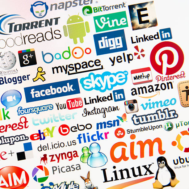 Social Network Media Internet Online People Sharing Concept