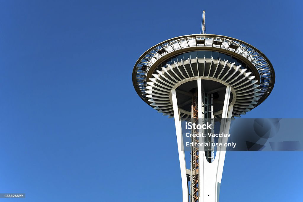 Agulha do espaço de Seattle - Royalty-free Space Needle Foto de stock