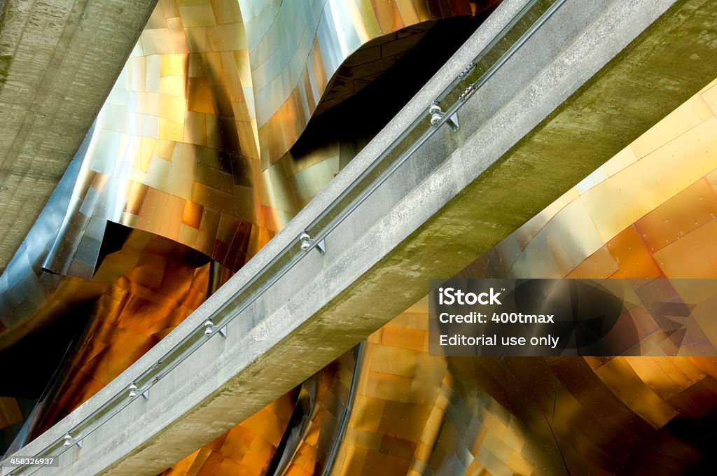 Strutture in cemento armato e acciaio - Foto stock royalty-free di Architettura
