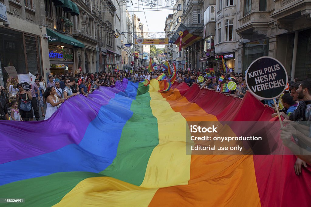 Gay Pride Istanbul 2013 - Photo de Personne homosexuelle libre de droits