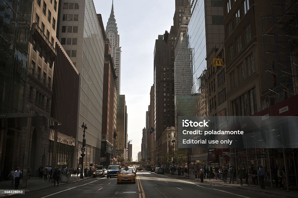 Ruas de Nova York, EUA - Foto de stock de Armação de Construção royalty-free
