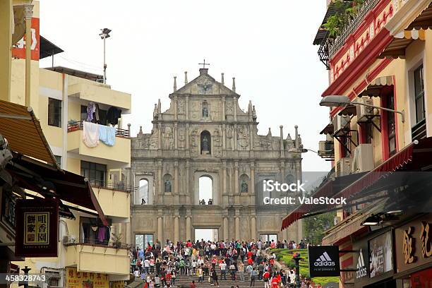 Ruins Of St Paul Stock Photo - Download Image Now - Abandoned, Architecture, Asia