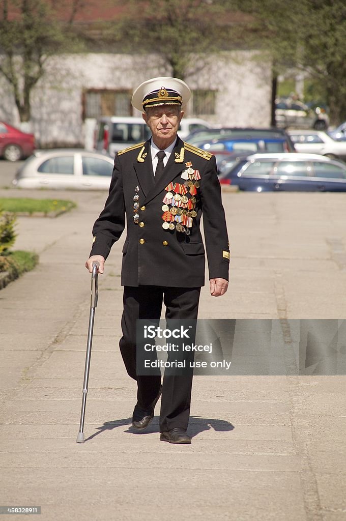Veterano da Segunda Guerra Mundial - Foto de stock de Adulto royalty-free