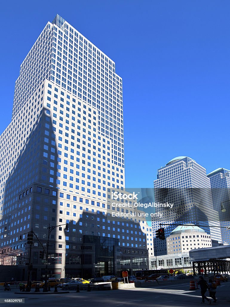 World Financial Center edifícios, Manhattan, Nova York. - Foto de stock de Alto - Descrição Geral royalty-free