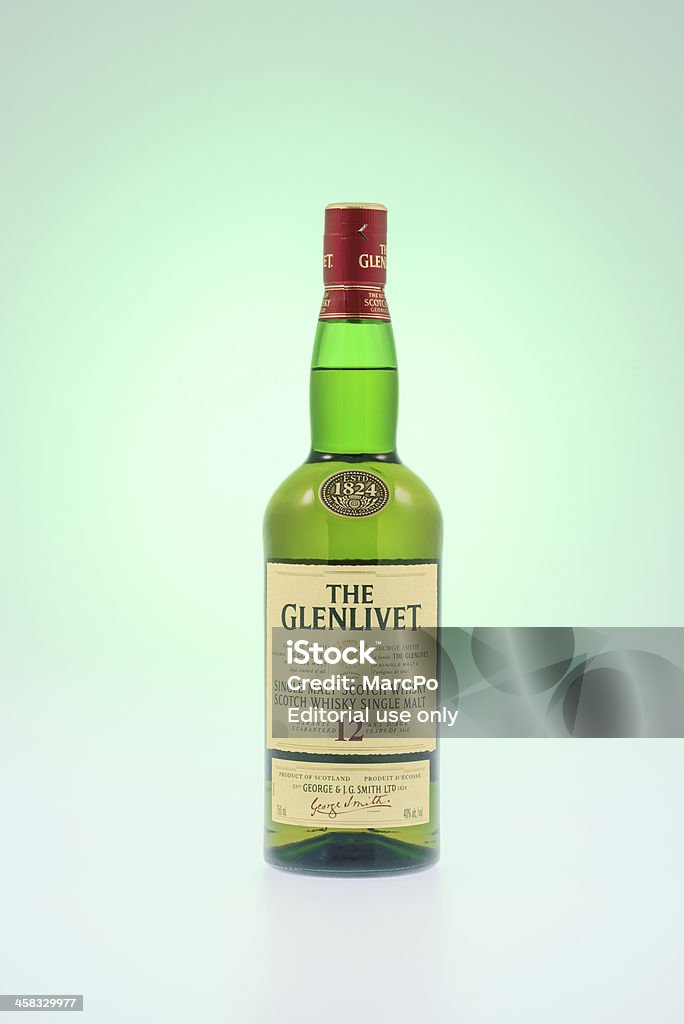 Scotch Whisky di The Glenlivet Premium - Foto stock royalty-free di Alchol