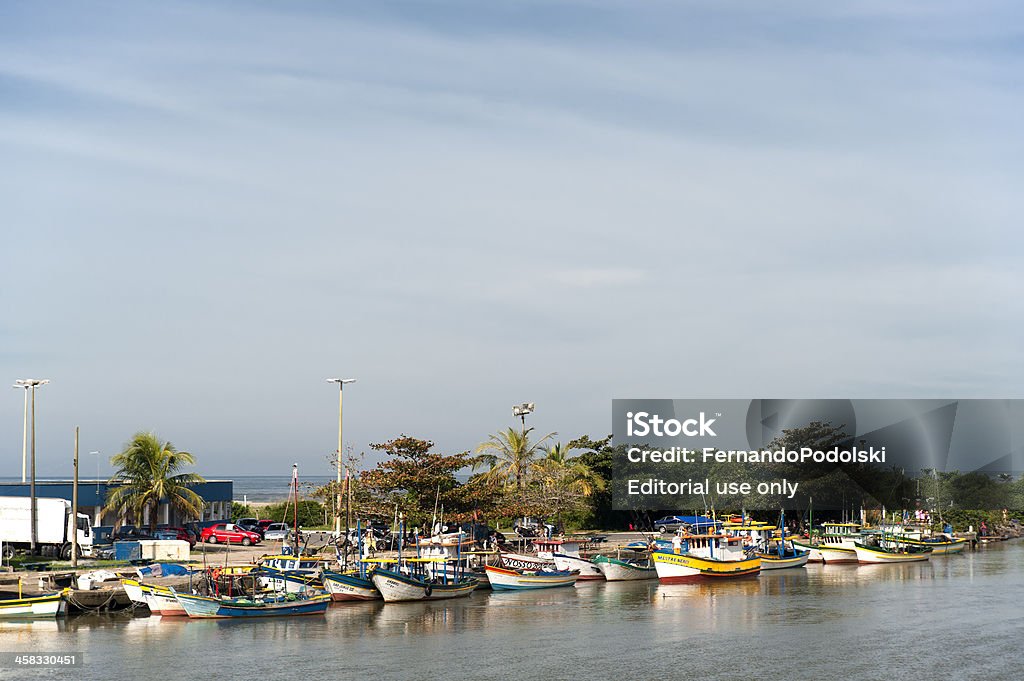 Peruibe Harbor - Foto stock royalty-free di Acqua