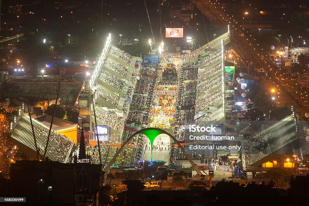 Sambodromo 리우데자네이루-사육제 - 로열티 프리 Rio Carnival 스톡 사진