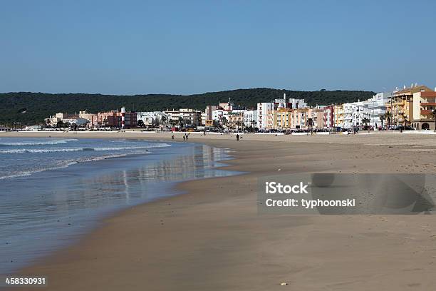 Costa De La Luz Beach Hiszpania - zdjęcia stockowe i więcej obrazów Bez ludzi - Bez ludzi, Costa de la Luz, Dzielnica nadbrzeżna