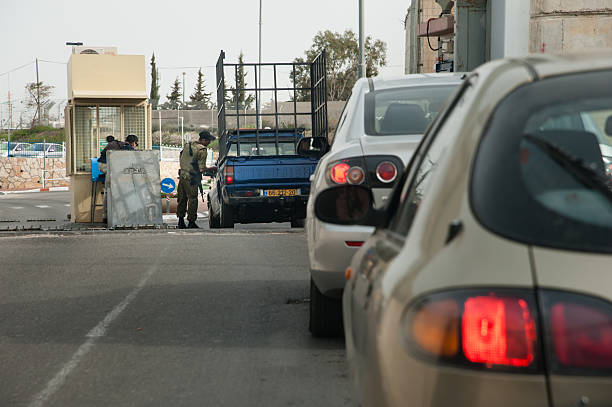 armée israélienne checkpoint - 300 photos et images de collection