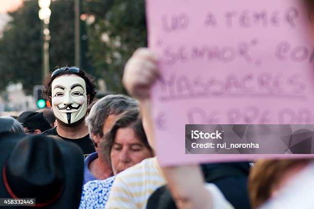 Austeridad Protesta Contra Foto de stock y más banco de imágenes de 2012 - 2012, Activista, Austeridad