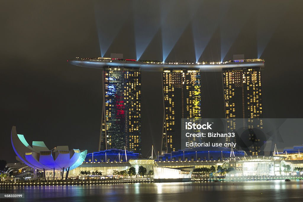 Marina Bay Sands - Foto de stock de Agua libre de derechos