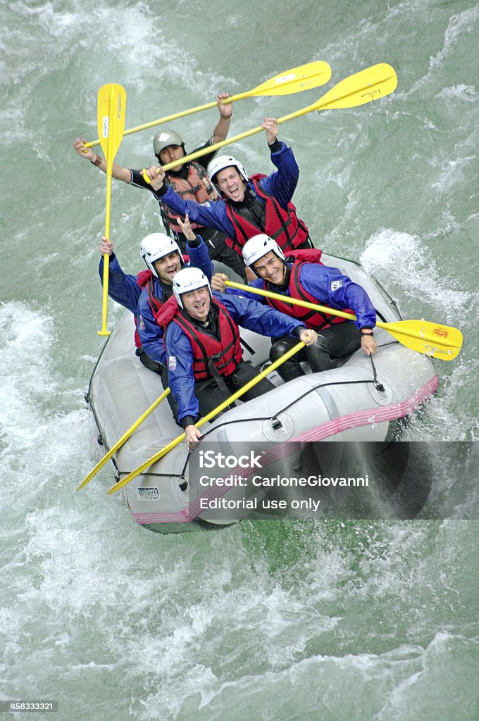 Rafting - Photo de Activité libre de droits