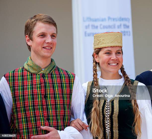 State Giorno Della Lituania Vilnius - Fotografie stock e altre immagini di Estate - Estate, Festival tradizionale, Lituania